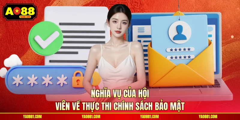Nghĩa vụ của hội viên về thực thi chính sách bảo mật
