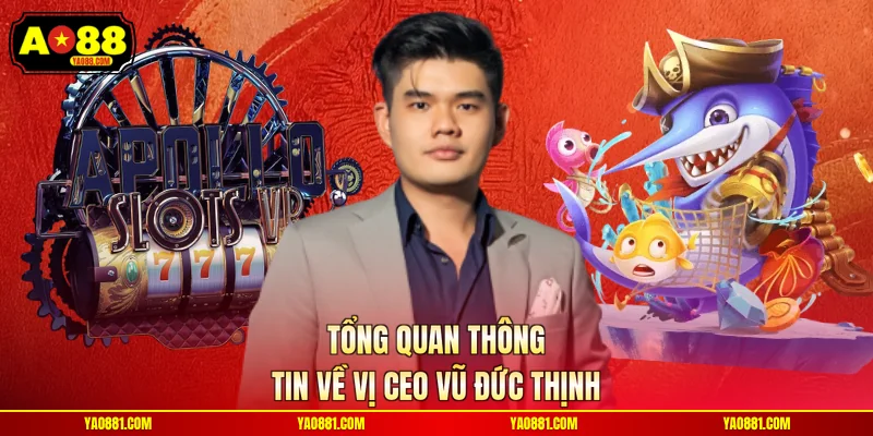 Tổng quan thông tin về vị CEO Vũ Đức Thịnh